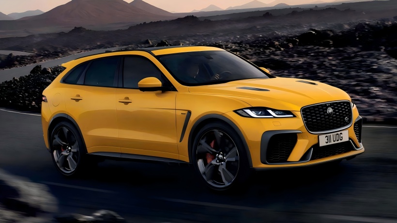 5,0L Supercharged V8-motor-En sjælden perle til at værne om Jaguar F-Pace SVR 575 Final Edition Officielle billeder frigivet